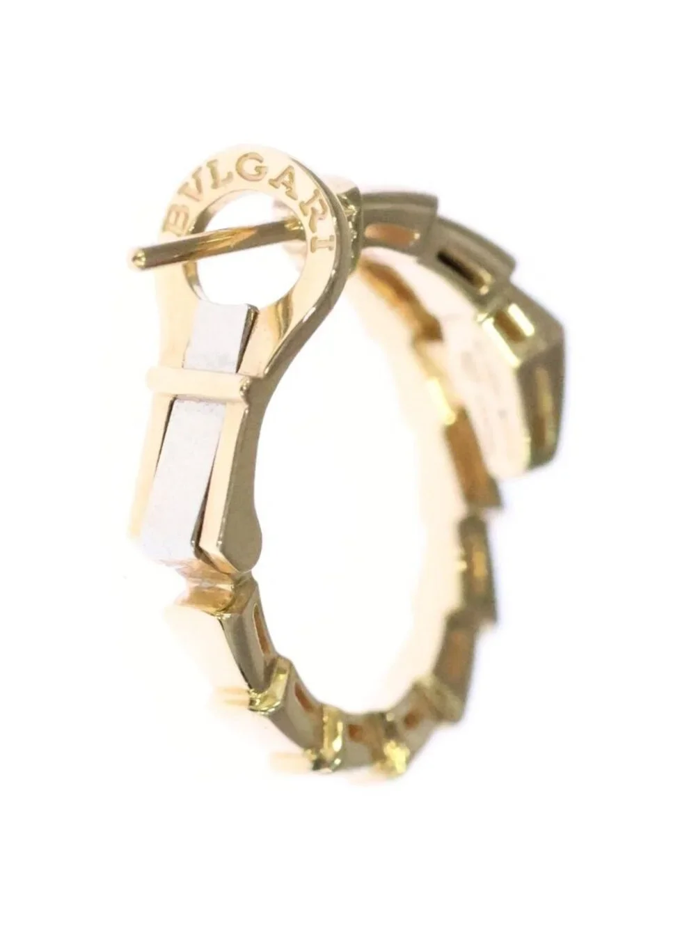 Bvlgari Serpenti Vipa 18k Yellow Gold Single Earrings